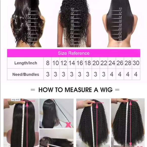 100%Human Hair Brazilian Water Wave Headband Wig - Picture 15 of 16